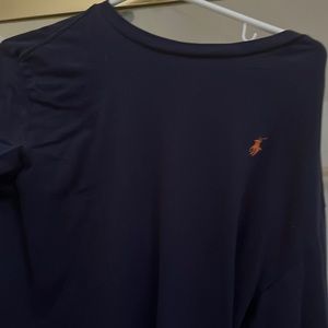 Boys primary blue polo shirt